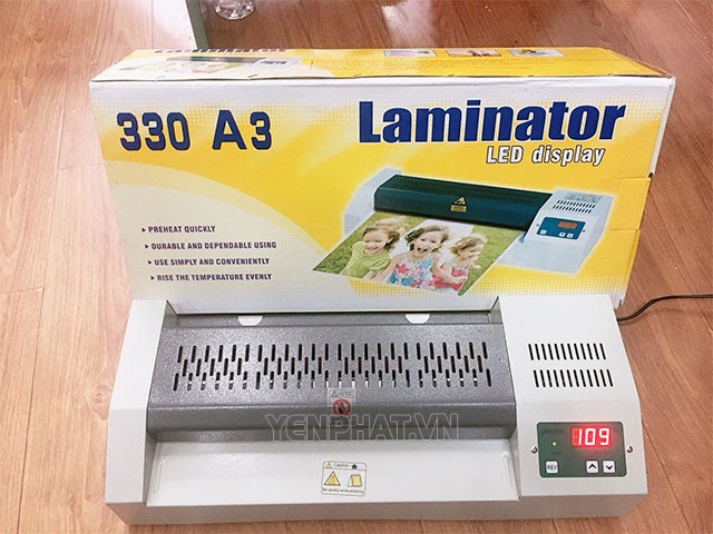 máy ép plastic laminator a3 yt330
